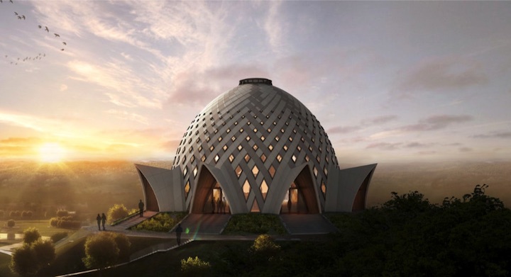 Thiết kế về Dền thờ Baha’i cấp quốc gia được trưng bày ở Papua New Guinea